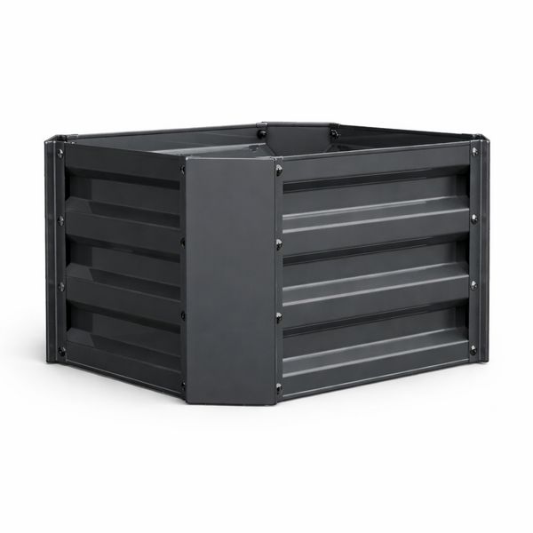 Produktbild: Metall Pflanzbeet Hochbeet Gartenbeet 50x40 Galdo M