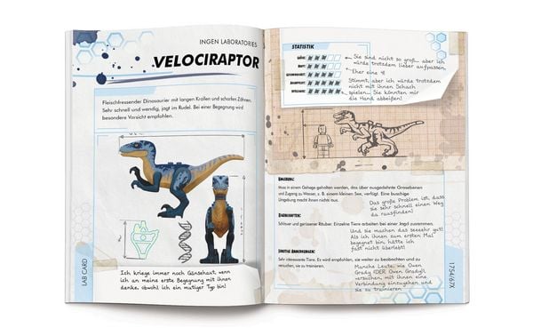 Produktbild: LEGO&reg; Jurassic World&trade; &ndash; Das gro&szlig;e Dinosaurierbuch