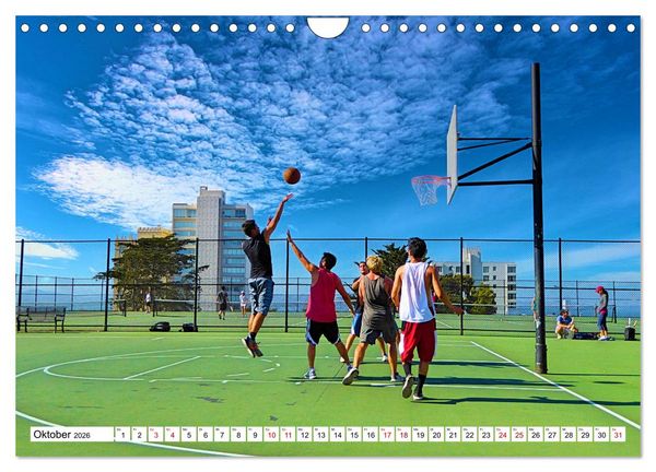 Produktbild: Mannschaftssport - im Team zum Sieg (Wandkalender 2026 DIN A4 quer), CALVENDO Monatskalender