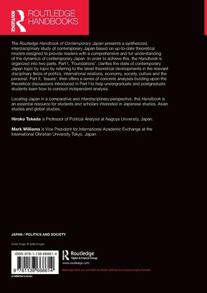 Produktbild: Routledge Handbook of Contemporary Japan