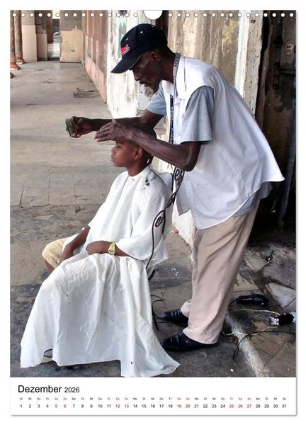 Produktbild: Cuba Coiffeur - Frisch frisiert in Havanna (Wandkalender 2026 DIN A3 hoch), CALVENDO Monatskalender