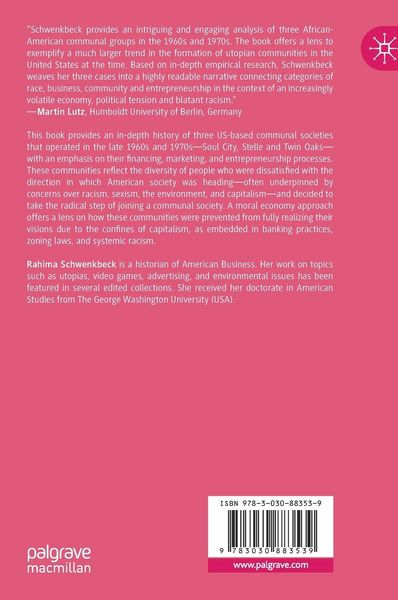 Produktbild: The Business of Marketing, Entrepreneurship, and Architecture of Communal Societies in the 1960s and 1970s