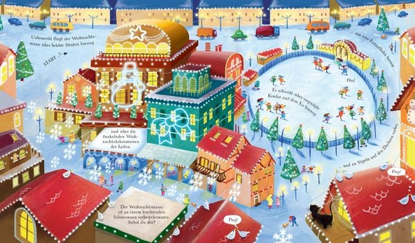 Produktbild: Wohin f&auml;hrt der Weihnachtsmann?