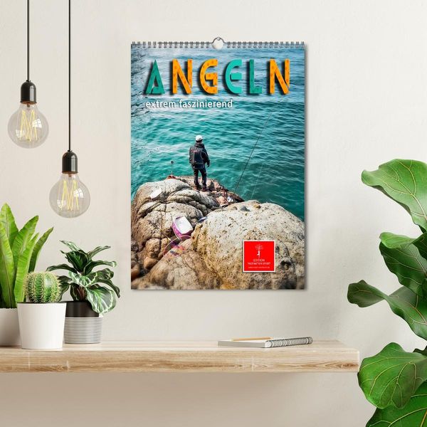 Produktbild: Angeln - extrem faszinierend (Wandkalender 2026 DIN A3 hoch), CALVENDO Monatskalender