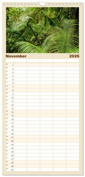 Produktbild: Familienplaner 2026 - Australien - Der vielseitige Osten mit 5 Spalten (Wandkalender, 21 x 45 cm) CALVENDO