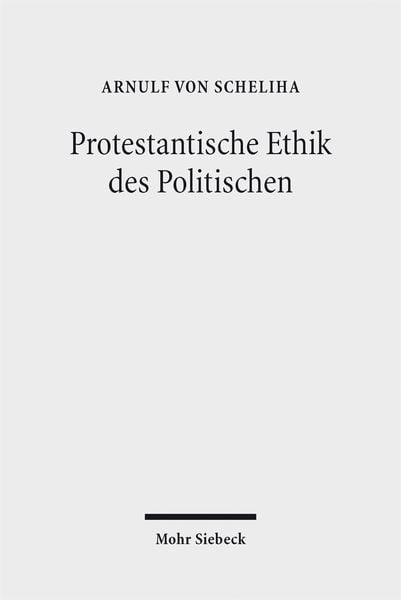Produktbild: Protestantische Ethik des Politischen
