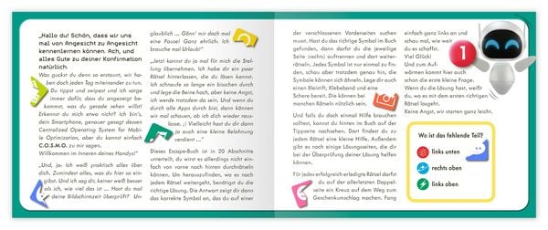 Produktbild: Der Konfi-Escape - 20 knifflige R&auml;tsel: Version Junge