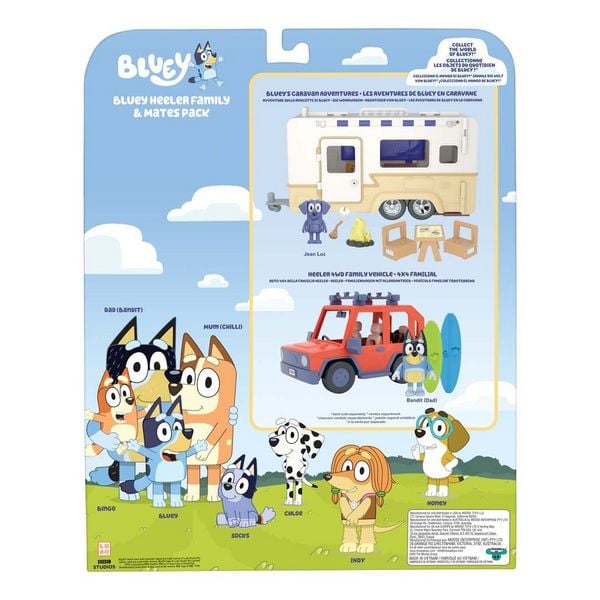 Produktbild: BLUEY Figuren 8er Mega-Pack