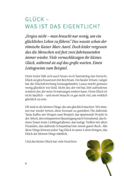 Produktbild: Gl&uuml;ck &ndash; Rezepte f&uuml;r mehr Lebensfreude