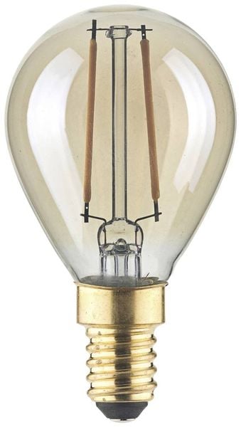 Produktbild: LightMe LM85054 LED E14 Tropfenform 4.5W Bernstein (&Oslash; x L) 45mm x 80mm 1St.