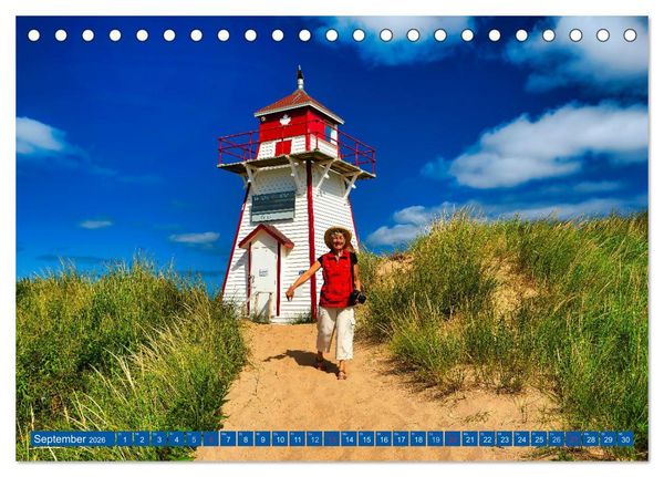Produktbild: KANADA - Der maritime Osten (Tischkalender 2026 DIN A5 quer), CALVENDO Monatskalender