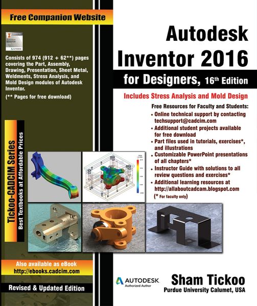 Produktbild: Autodesk Inventor 2016 for Designers