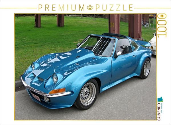 CALVENDO Puzzle Opel GT Targa | 1000 Teile Lege-Größe 64 × 48 cm Foto-Puzzle für glückliche Stunden