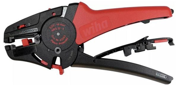 Produktbild: Wiha 42062 Abisolierwerkzeug 0.03 bis 16 mm&sup2; 5 bis 32
