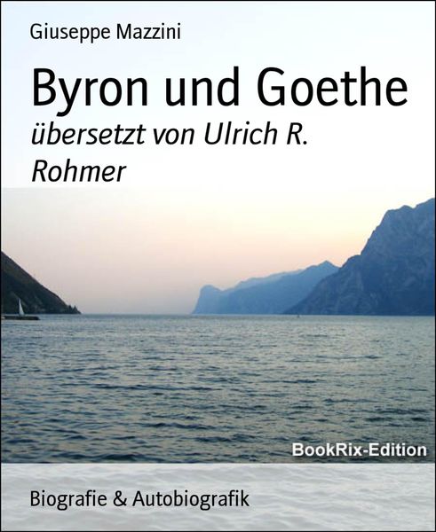 Produktbild: Byron und Goethe