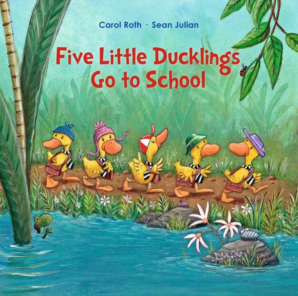 Produktbild: Five Little Ducklings Go to School