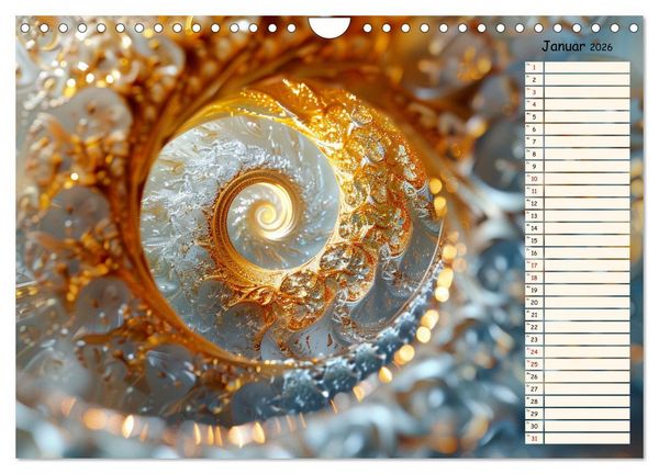 Produktbild: Elegante Wunderwelten (Wandkalender 2026 DIN A4 quer), CALVENDO Monatskalender
