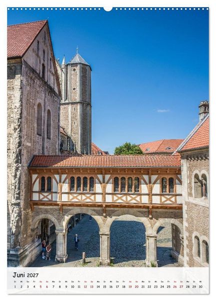 Produktbild: Braunschweig - Mittelalterliche L&ouml;wenstadt (hochwertiger Premium Wandkalender 2027 DIN A2 hoch), Kunstdruck in Hochglanz