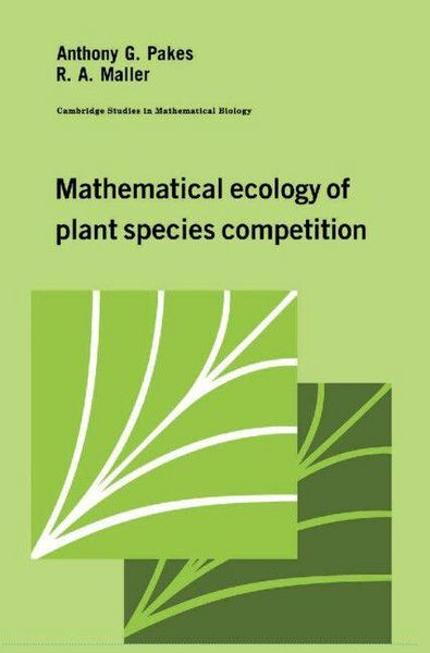 Produktbild: Mathematical Ecology of Plant Species Competition