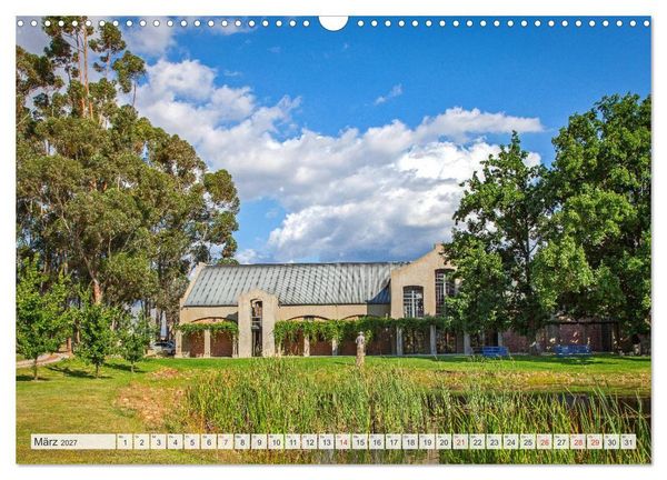 Produktbild: Weing&uuml;ter S&uuml;dafrikas, Weinarchitektur zwischen Tradition und Moderne (Wandkalender 2027 DIN A3 quer), CALVENDO Monatskalender