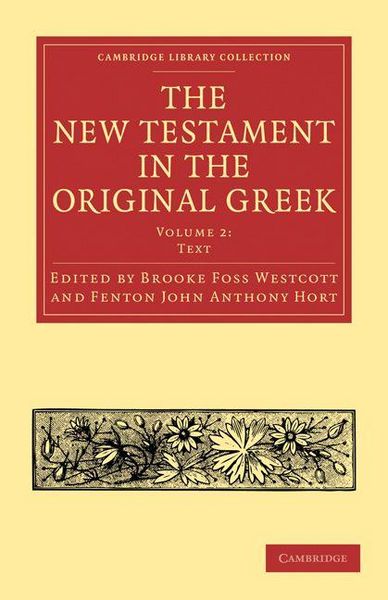 Produktbild: The New Testament in the Original Greek