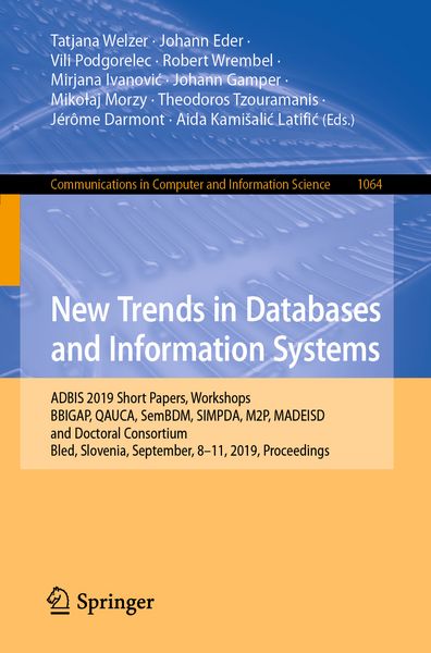 Produktbild: New Trends in Databases and Information Systems
