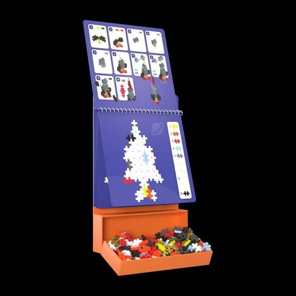 Produktbild: PLUS PLUS - 125 Kreativ Bausteine Puzzle Weltraum