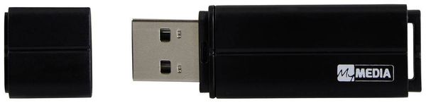 Produktbild: MyMEDIA My USB 2.0 Drive USB-Stick 16GB Schwarz 69261 USB-A (USB 2.0)