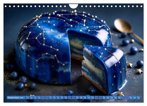 Produktbild: Sweet Wonders. Fantastische Tortenkreationen (Wandkalender 2026 DIN A4 quer), CALVENDO Monatskalender