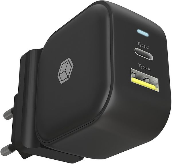 Produktbild: RAIDSONIC ICY BOX 2 Port Steckerladeger&auml;t mit USB Power Delivery