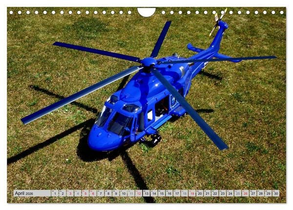 Produktbild: Semiscale-Modellhubschrauber (Wandkalender 2026 DIN A4 quer), CALVENDO Monatskalender