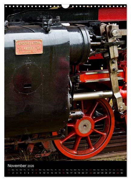 Produktbild: Steam Locomotive 01 150 / UK-Version (Wall Calendar 2026 DIN A3 portrait), CALVENDO 12 Month Wall Calendar