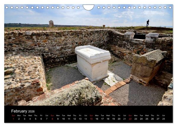 Produktbild: Monuments of Kosovo 2026 (Wall Calendar 2026 DIN A4 landscape), CALVENDO 12 Month Wall Calendar