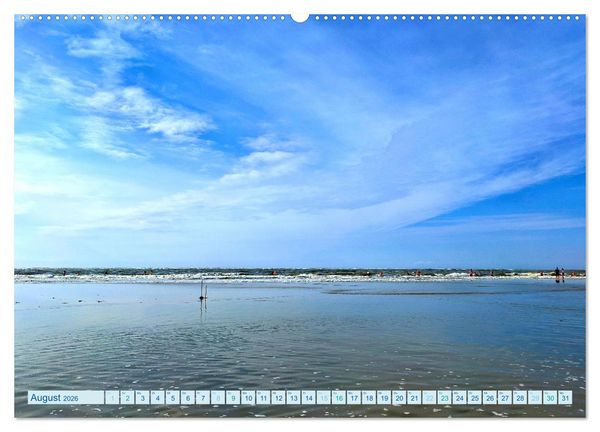 Produktbild: Beach Light Inspiration (hochwertiger Premium Wandkalender 2026 DIN A2 quer), Kunstdruck in Hochglanz