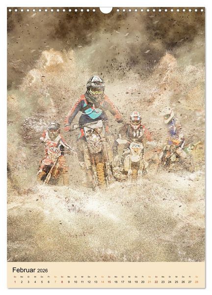 Produktbild: Motocross - Sport der Extreme (Wandkalender 2026 DIN A3 hoch), CALVENDO Monatskalender