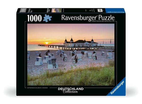 Produktbild: Erwachsenenpuzzle 1000 Teile - Ostseebad Ahlbeck, Usedom