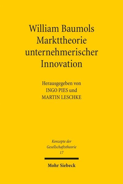 Produktbild: William Baumols Markttheorie unternehmerischer Innovation