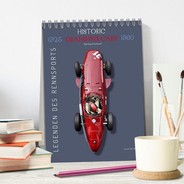 Produktbild: Legenden des Rennsports, Historic Grand Prix Cars 1925-1960 (Tischkalender 2026 DIN A5 hoch), CALVENDO Monatskalender