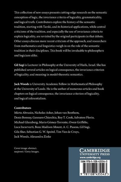 Produktbild: The Semantic Conception of Logic