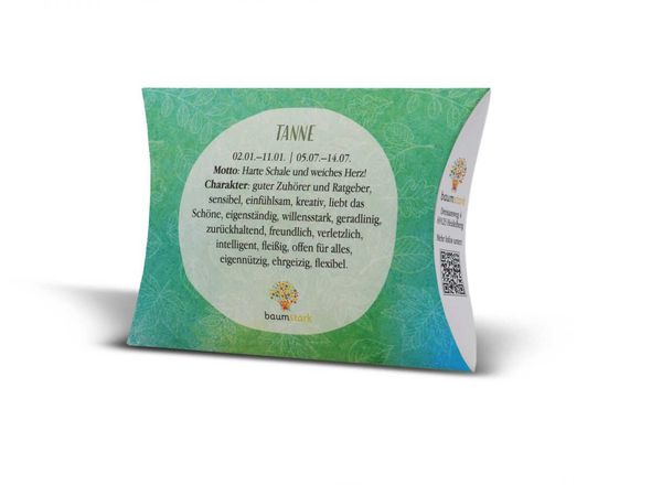Produktbild: Handschmeichler Tanne 45mm mit Baumhoroskop