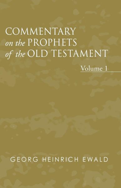 Produktbild: Commentary on the Prophets of the Old Testament, Volume 1