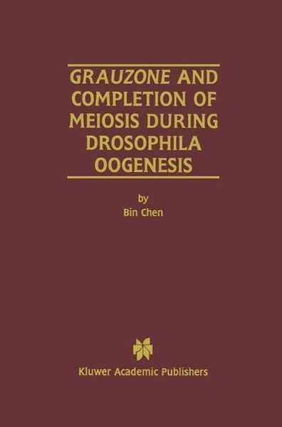 Produktbild: Grauzone and Completion of Meiosis During Drosophila Oogenesis