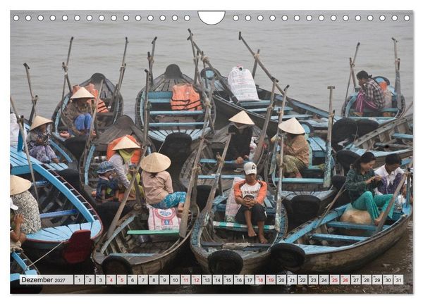 Produktbild: Vietnam - Momente einer Reise (Wandkalender 2027 DIN A4 quer), CALVENDO Monatskalender