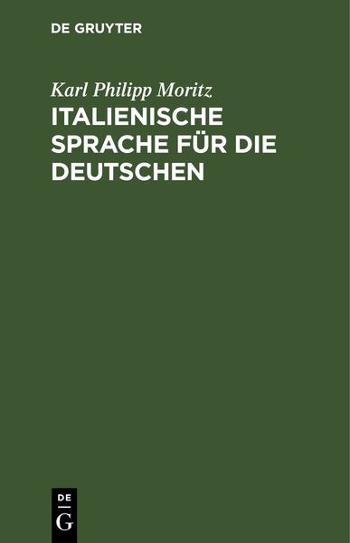 Produktbild: Italienische Sprache f&uuml;r die Deutschen