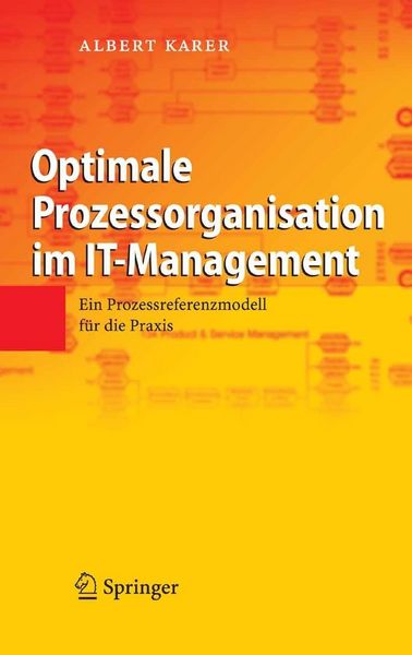 Produktbild: Optimale Prozessorganisation im IT-Management
