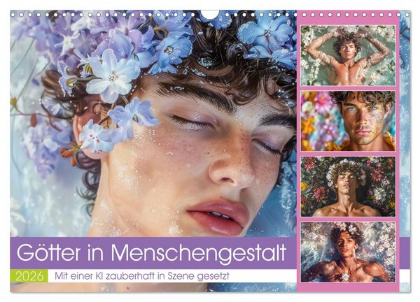 Produktbild: G&ouml;tter in Menschengestalt (Wandkalender 2026 DIN A3 quer), CALVENDO Monatskalender