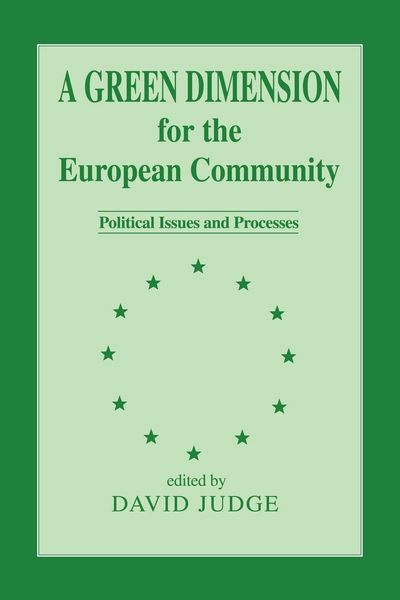 Produktbild: A Green Dimension for the European Community
