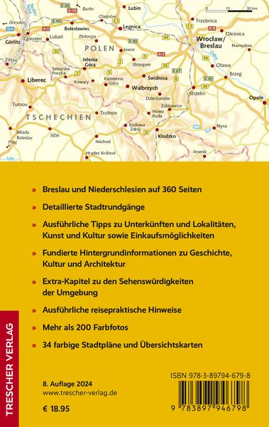 Produktbild: TRESCHER Reisef&uuml;hrer Breslau und Niederschlesien