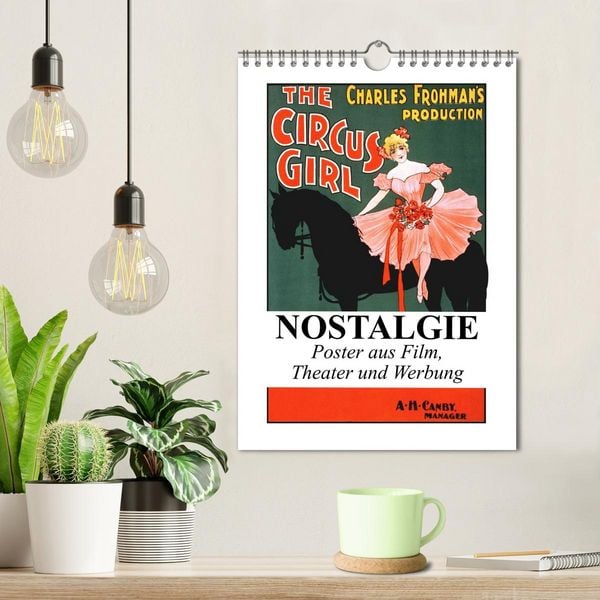 Produktbild: NOSTALGIE Poster aus Film, Theater und Werbung (Wandkalender 2026 DIN A4 hoch), CALVENDO Monatskalender