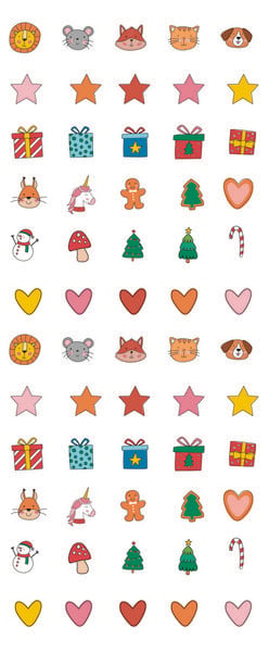 Produktbild: Fingernagel-Tattoos Weihnachtszauber